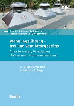 Wohnungslüftung - frei und ventilatorgestützt - Buch mit E-Book