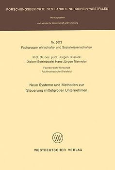 Neue Systeme und Methoden zur Steuerung mittelgroßer Unternehmen
