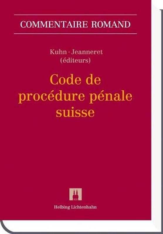 Code de procédure pénale suisse (CPP)