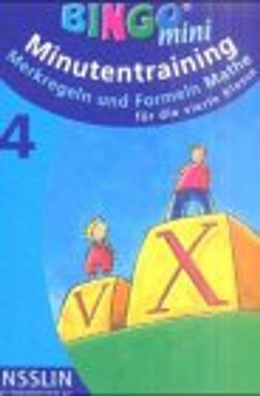 Minutentraining, Merkregeln und Formeln Mathe für die 4. Klasse