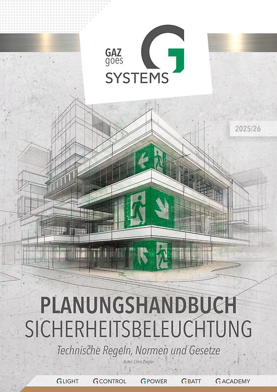Planungshandbuch für Sicherheitsbeleuchtung