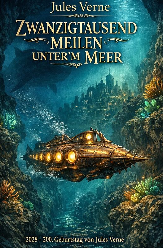 2028 - 200. Geburtstag von Jules Verne / Zwanzigtausend Meilen unter'm Meer