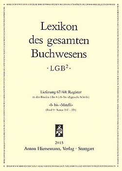 Lexikon des gesamten Buchwesens