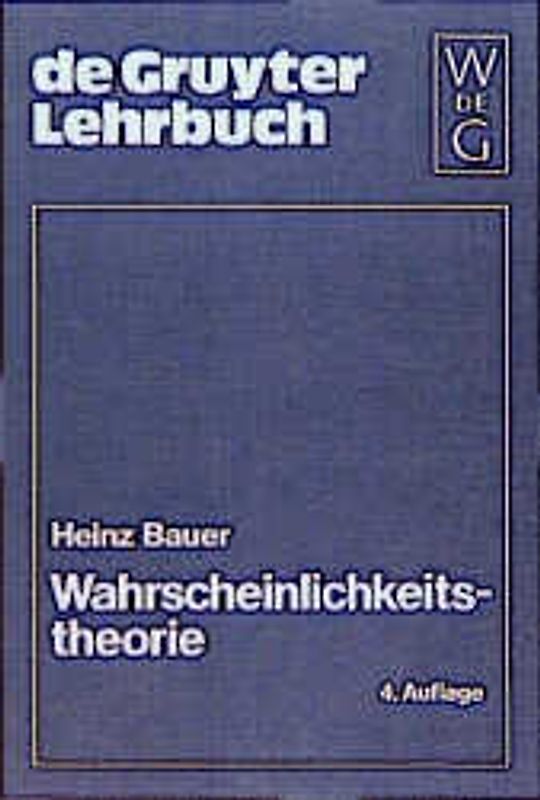 Wahrscheinlichkeitstheorie