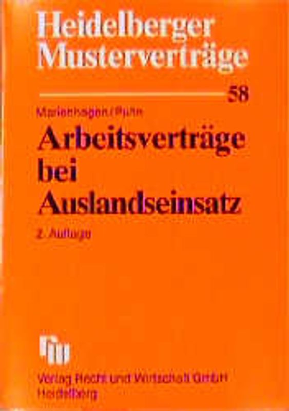Arbeitsverträge bei Auslandseinsatz