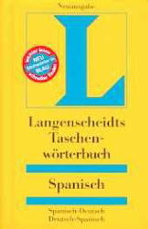 Langenscheidt Taschenwörterbücher. Spanisch-Deutsch /Deutsch-Spanisch