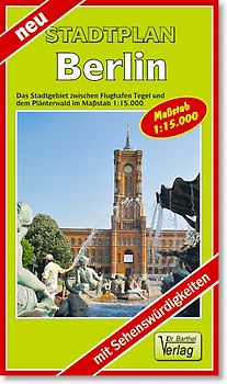 City Map, Stadtplan Berlin