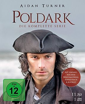 Poldark - Die komplette Serie [11 Discs, inkl. CD] Blu-ray Disc