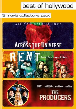 Best Of Hollywood: 3 Movie Collection 23: Across the Universe / Rent / The Producers DVD