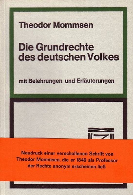 Die Grundrechte des deutschen Volkes