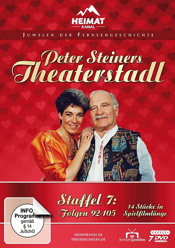 Peter Steiners Theaterstadl - Staffel 7: Folgen 92-105 [7 DVDs] DVD