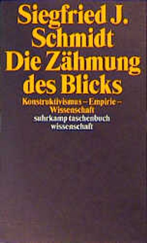 Die Zähmung des Blicks