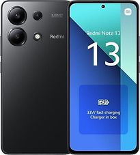 Image of Xiaomi Redmi Note 13 Dual SIM 256GB middernacht zwart [8GB RAM versie] (Refurbished)