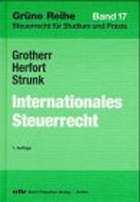 Internationales Steuerrecht