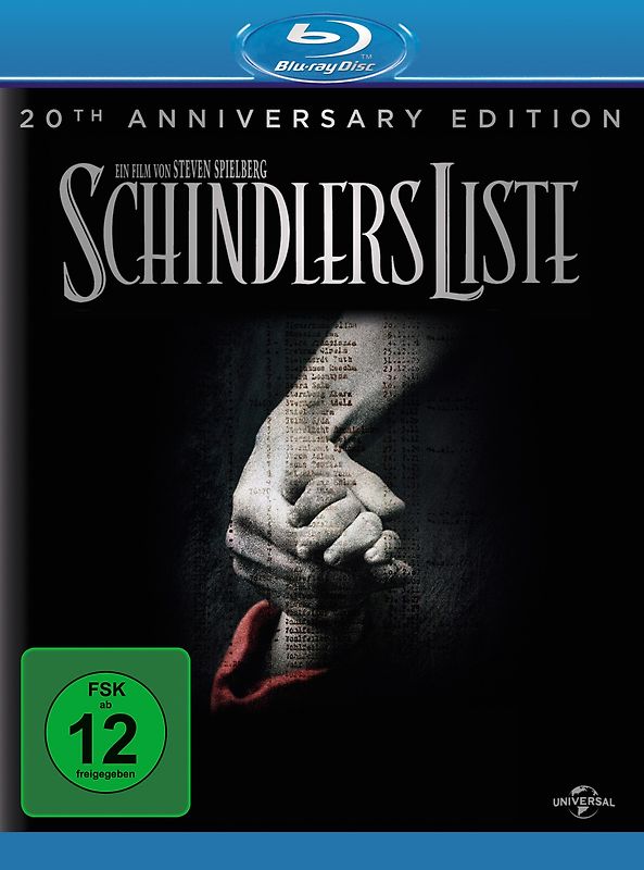 Schindlers Liste Blu-ray Disc