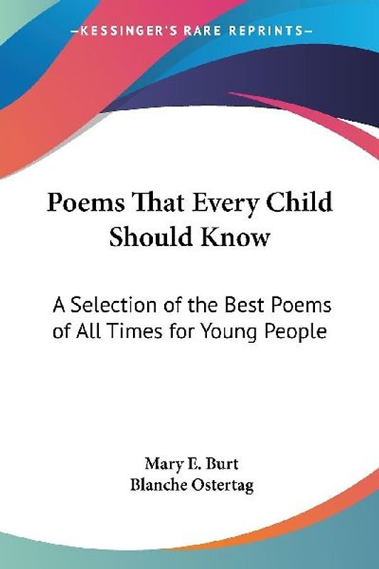 Poems That Every Child Should Know