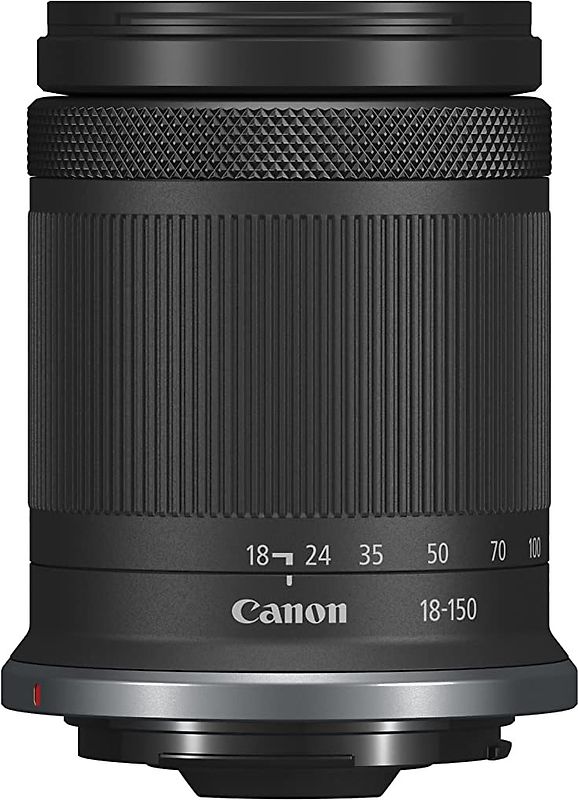 Canon RF-S 18-150 mm F4.5-6.3 IS STM 55 mm Objectif (adapté à Canon RF) noir