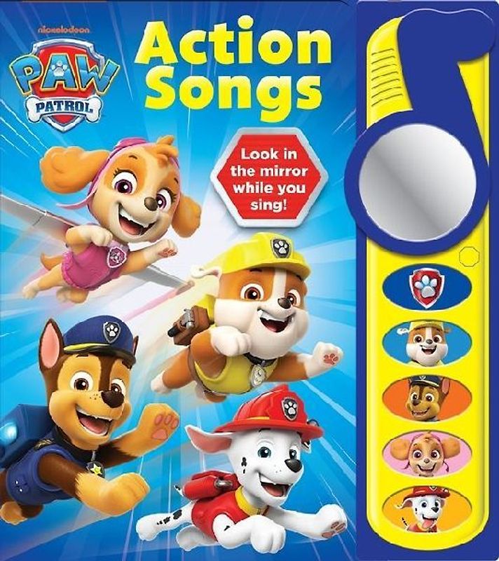 Nickelodeon Paw Patrol: Action Songs Sound Book