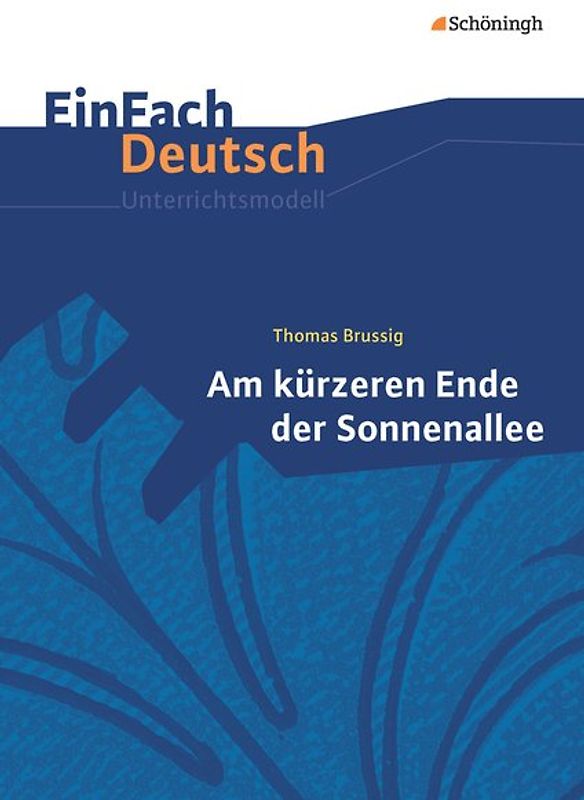 EinFach Deutsch Unterrichtsmodelle