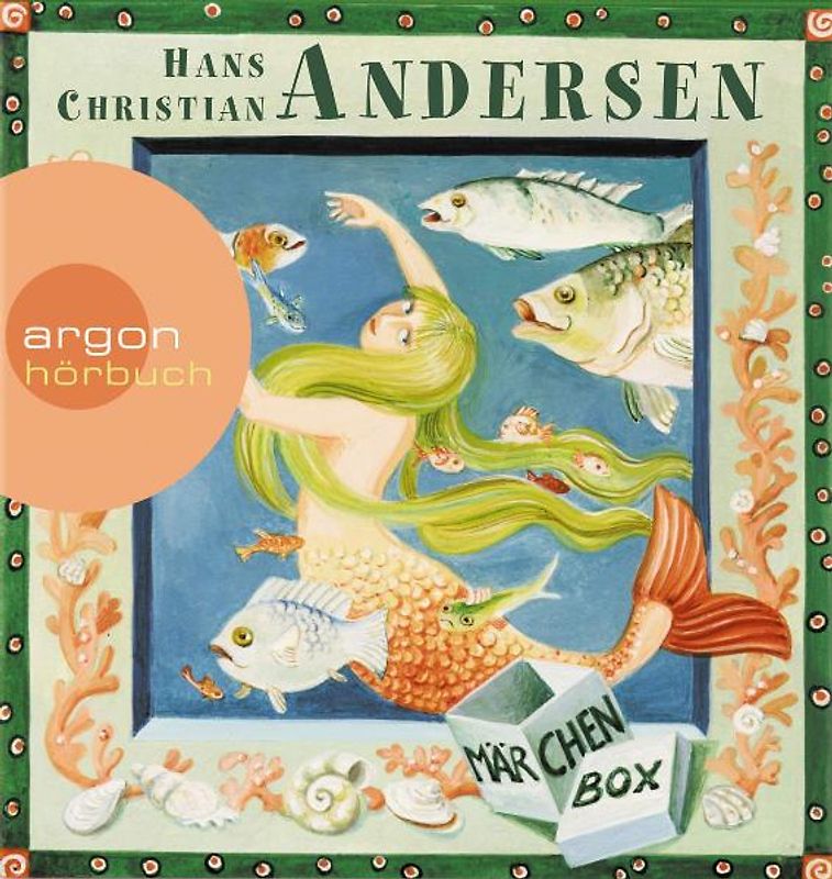Hörbuch H.C. Andersen: Die Märchen Box (Des Kaisers neue Kleider /Däumelinchen /Die Prinzessin auf der Erbse /Die kleine Meerjungfrau /Das hässliche Entlein /Die Schneekönigin u.a.)