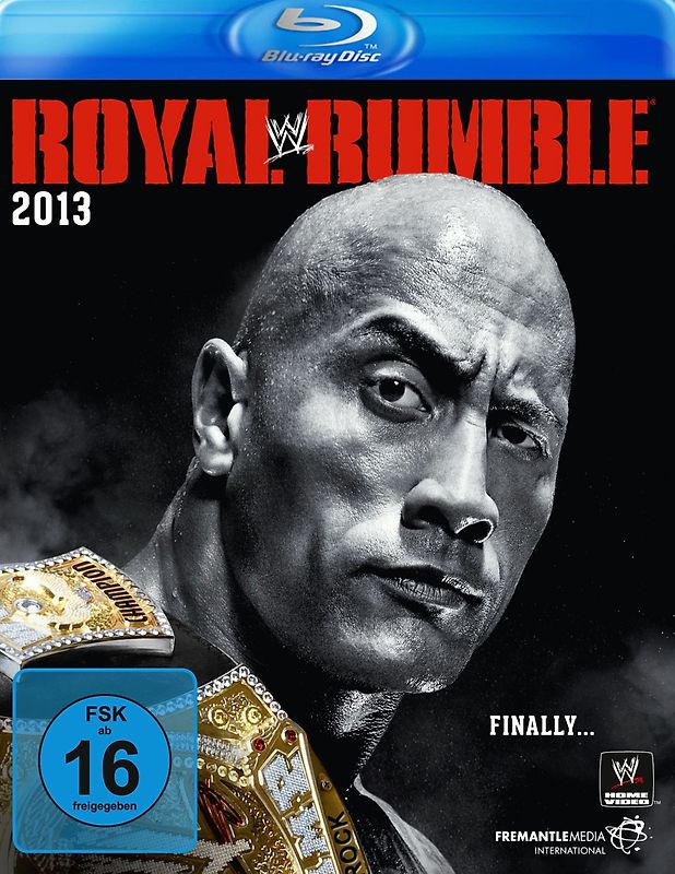 Royal Rumble 2013 Blu-ray Disc