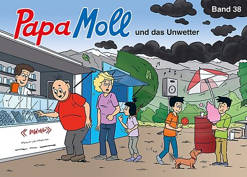 Papa Moll und das Unwetter