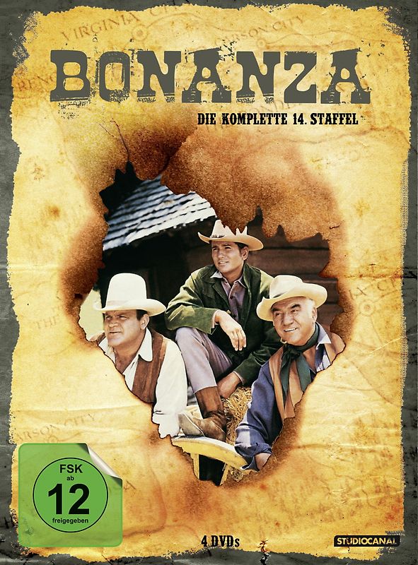 Bonanza: Die komplette 14. Staffel [4 DVDs] DVD