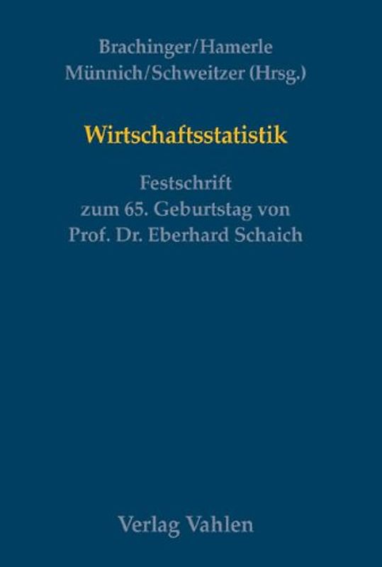 Wirtschaftsstatistik
