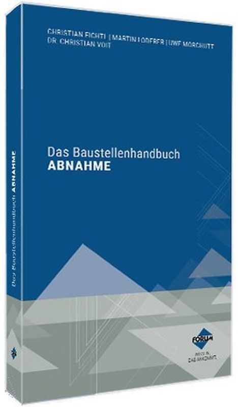 Das Baustellenhandbuch Abnahme