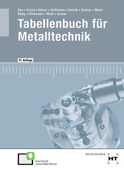 Tabellenbuch für Metalltechnik