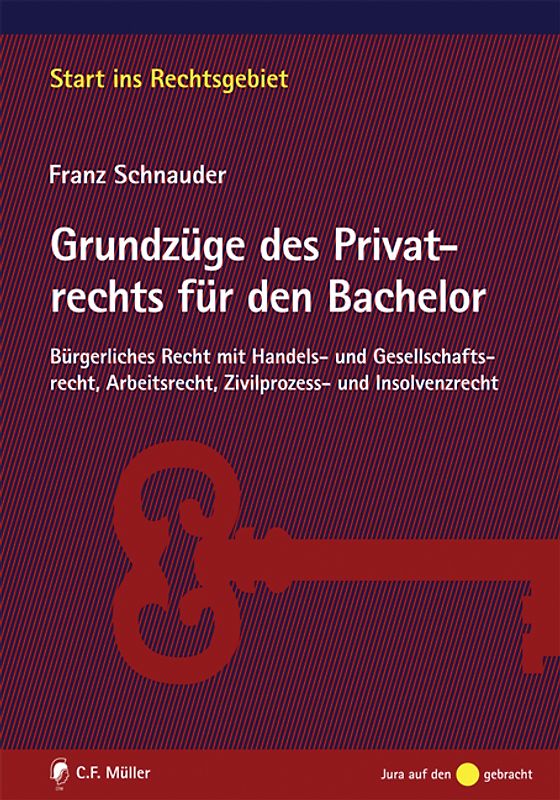 Grundzüge des Privatrechts für den Bachelor. Bürgerliches Recht mit Handels- und Gesellschaftsrecht, Arbeitsrecht, Zivilprozess- und Insolvenzrecht