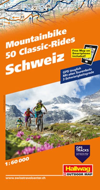 Schweiz, 50 Mountainbike Classic-Rides Guide