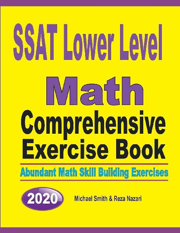 SSAT Lower Level Math Comprehensive Exercise Book