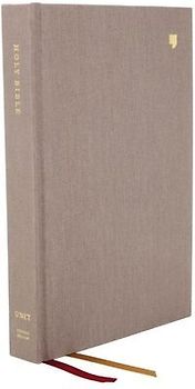 Net Bible, Thinline, Cloth Over Board, Gray, Comfort Print