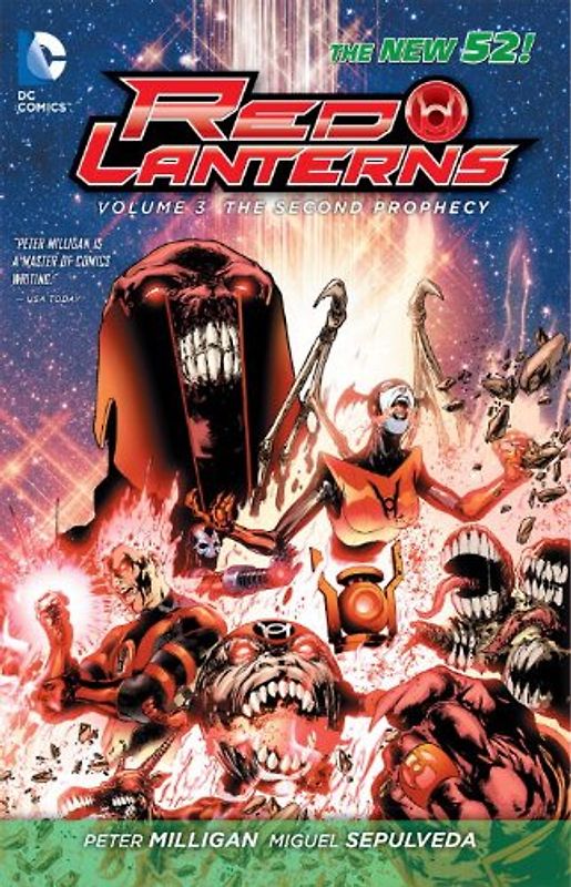 The New 52: Red Lanterns: Vol. 3 - The Second Prophecy - Peter Milligan [Softcover]