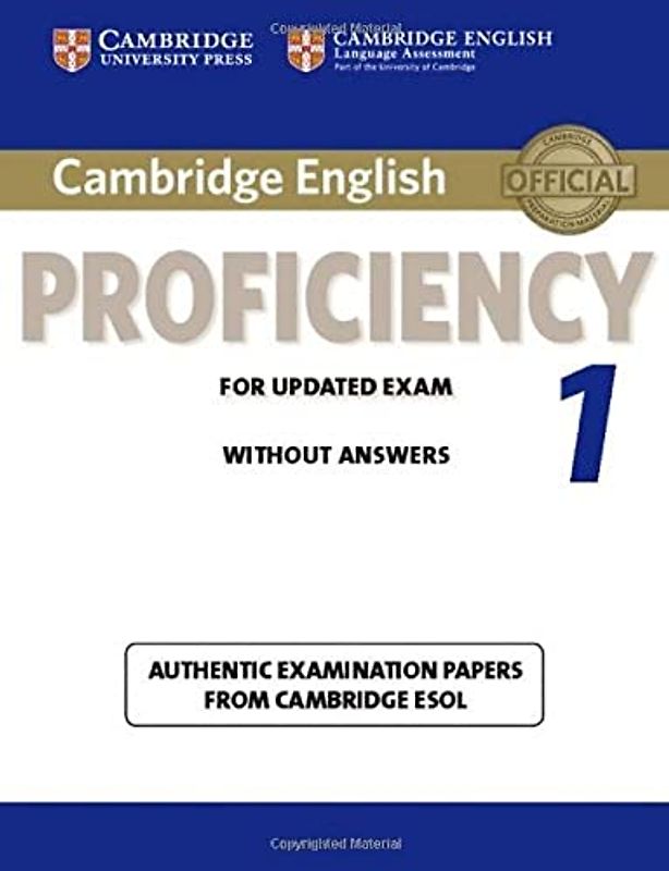 Cambridge English Proficiency 1 for Updated Exam Student's Book without Answers