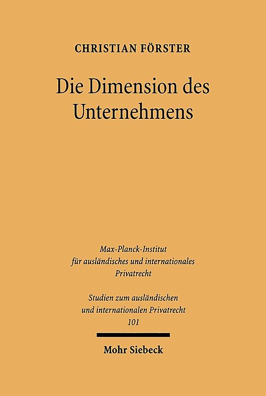 Die Dimension des Unternehmens