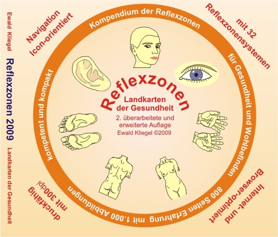Reflexzonen - Landkarten der Gesundheit