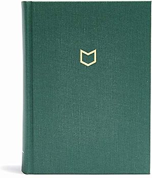 CSB He Reads Truth Bible, Evergreen Cloth Over Board