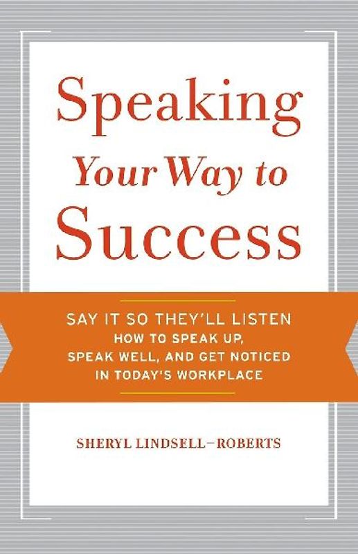 Speaking Your Way to Success