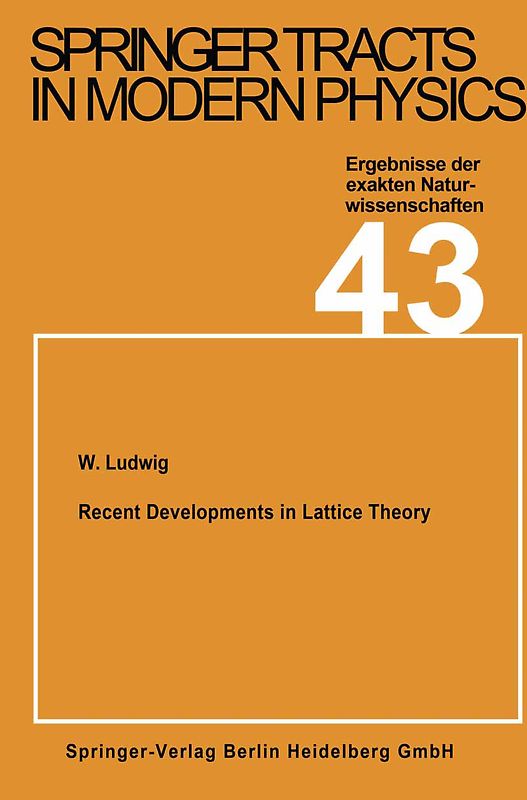 Recent Developments in Lattice Theory