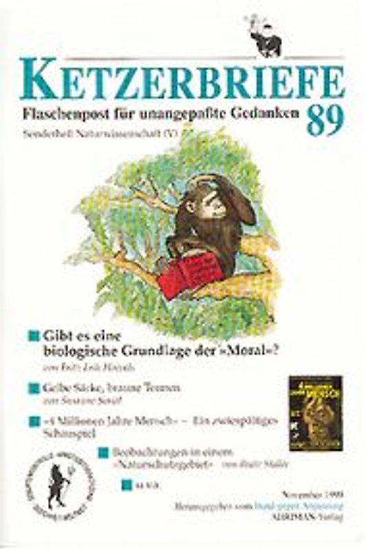 Naturwissenschaft / Gibt es eine biologische Grundlage der "Moral"?