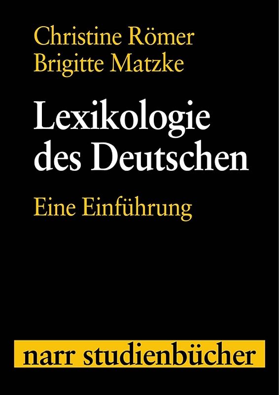 Lexikologie des Deutschen