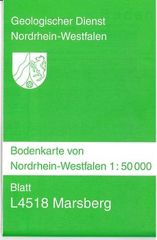 Bodenkarten von Nordrhein-Westfalen 1:50000 / Marsberg