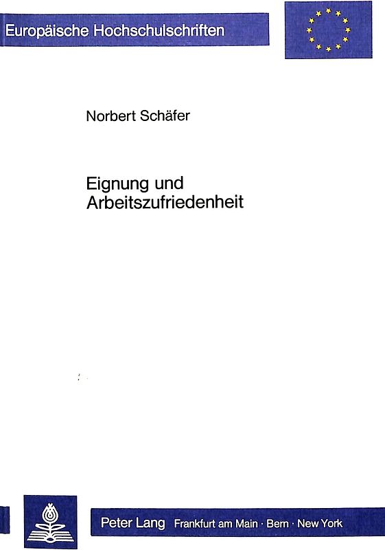 Eignung und Arbeitszufriedenheit