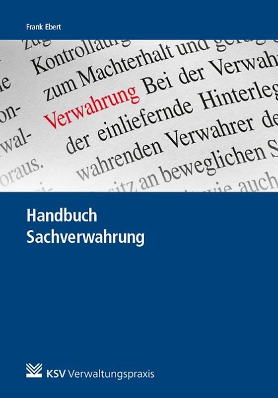 Handbuch Sachverwahrung