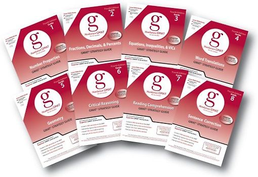 Manhattan GMAT: 8 Guide Instructional Series - Andrew Yang [8 Bände, 5. Auflage 2010]