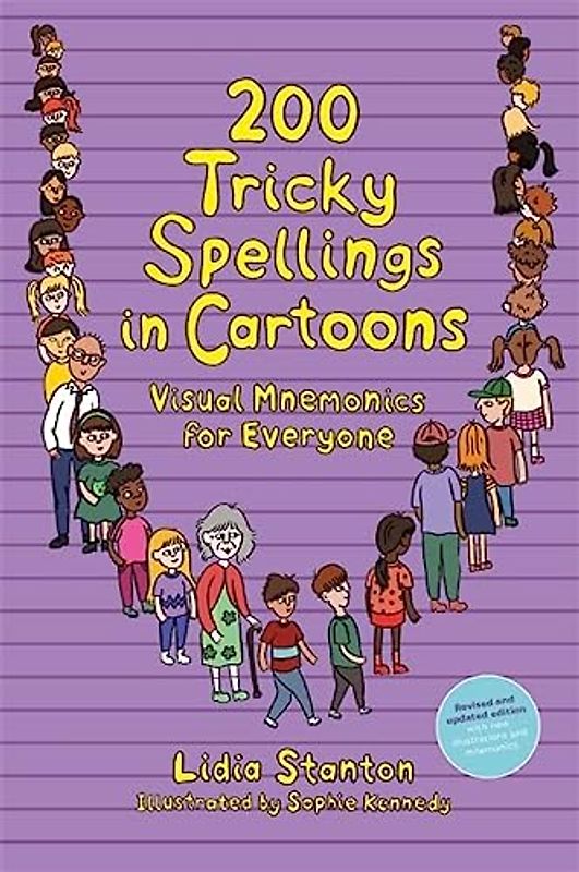 200 Tricky Spellings in Cartoons: Visual Mnemonics for Everyone - Uk Edition