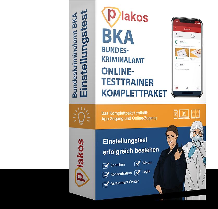 Bundeskriminalamt / BKA Einstellungstest Komplettpaket