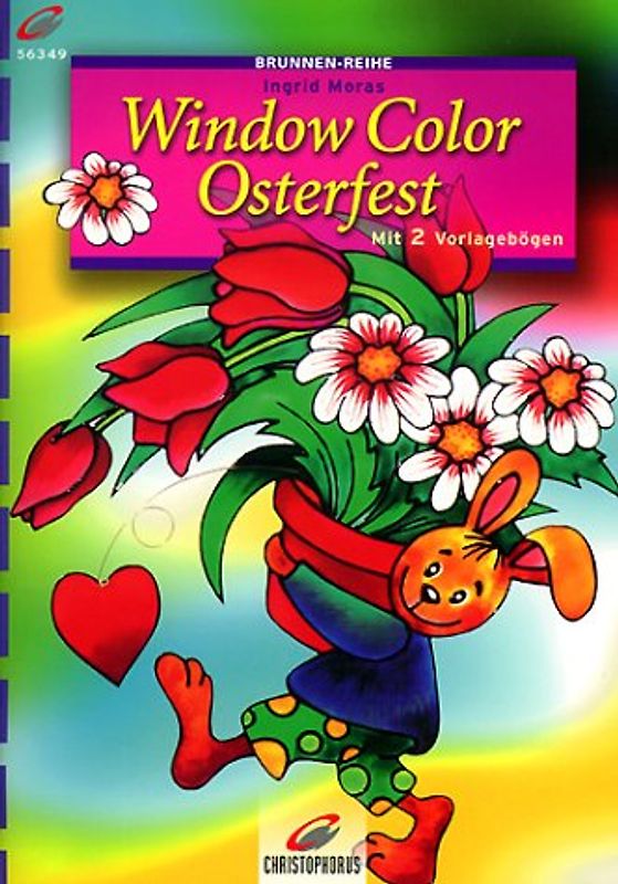 Window Color Osterfest. Mit 2 Vorlagebögen
